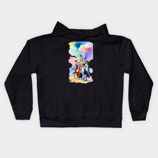 Journey to Kashmir Kids Hoodie